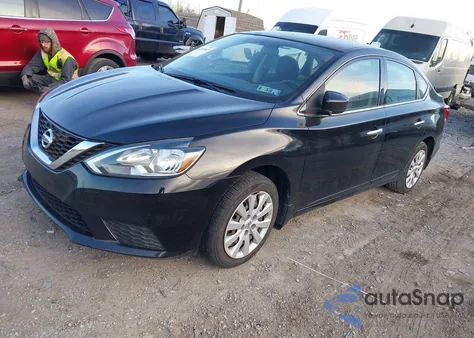 2016 Nissan Sentra Sv from USA, damaged, VIN 3N1AB7AP0GY264373